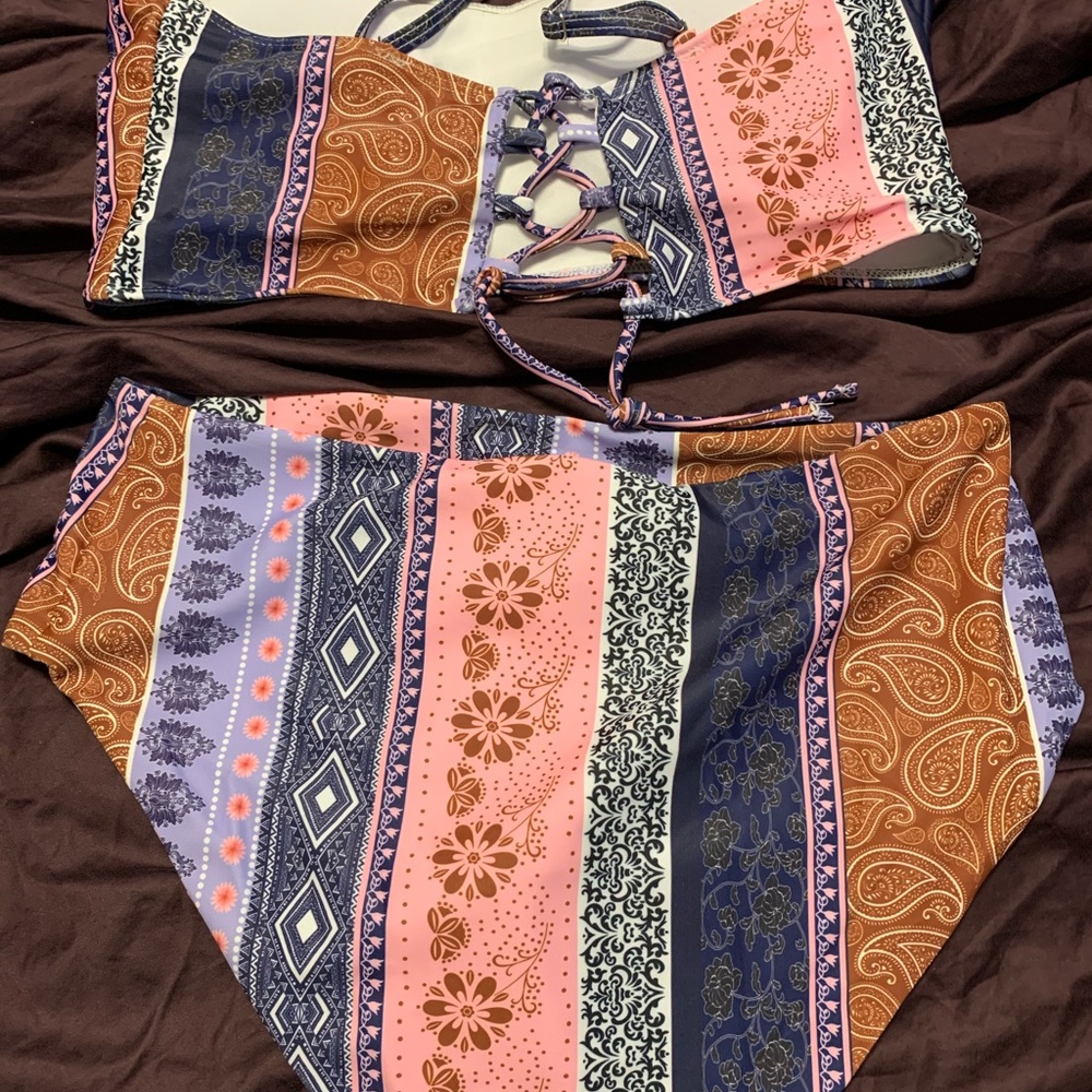 2 piece bathing suit